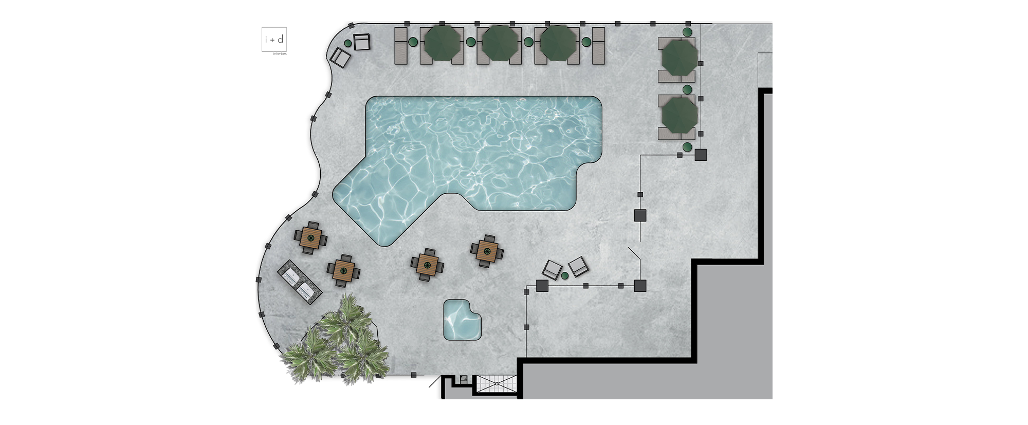 rendering of pool rendering of pool